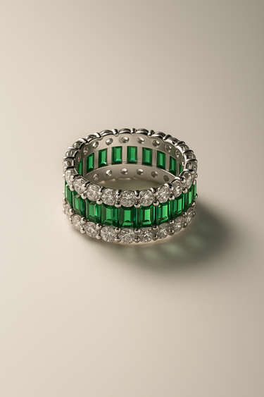 Anelli in Argento 925 con Pietre Colorate e Zirconi – Eleganza e Carisma Senza Tempo
