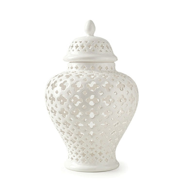 Anfora Potiche Porc. Traf. 25X39Cm(H) Hervit 26841