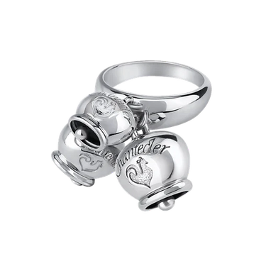 Anello Et Voilà Campanelle Argento Chantecler 29364
