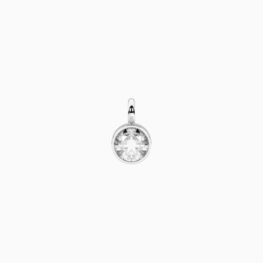 Ciondolo Con Zircone Bianco Tondo Kidult 741122
