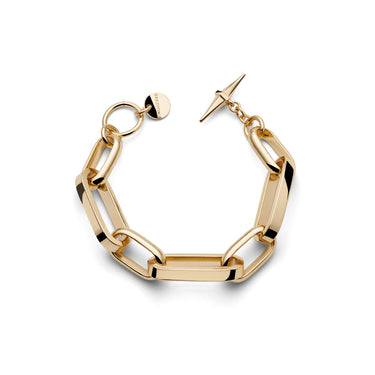 Bracciale In Catena Forzatina Dorata Unoaerre 2637