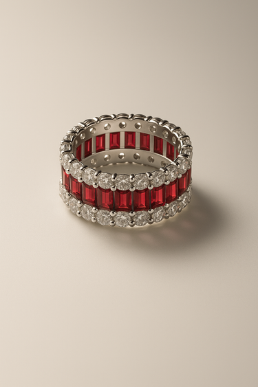 Anelli in Argento 925 con Pietre Colorate e Zirconi – Eleganza e Carisma Senza Tempo