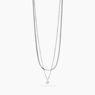 Girocollo Con Catene e Cristallo Kidult 851045