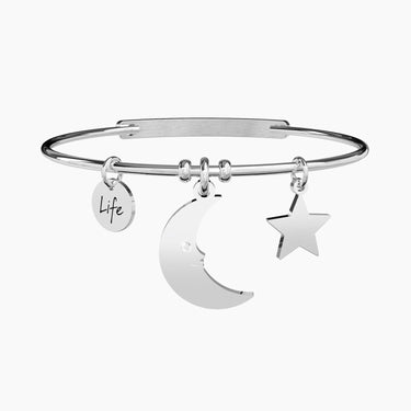 Bangle Con Ciondoli Luna e Stella 731312