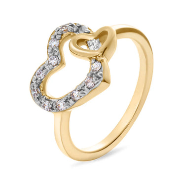 Anello Fantasia Golden Dream Placcato Oro Giallo Cubic Zirconia 1666965