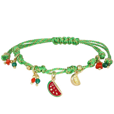 Bracciale Cordino Donna Con Ciondolo Anguria Nivy BARP0646#GRE