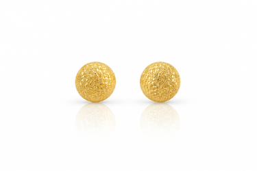 Orecchini a Lobo Tondi in Oro Giallo 18Kt