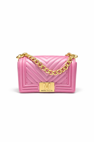 Borsa Marc Ellis Cashmere Rose Matt Gold FLATS26-CRMG