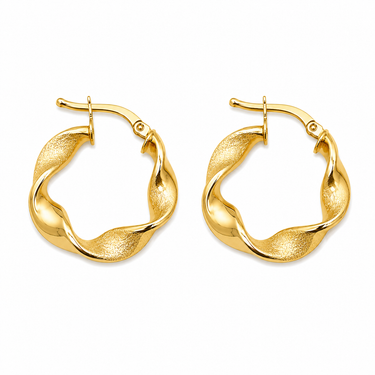Orecchini in Oro Giallo 18Kt – Eleganti e Raffinati