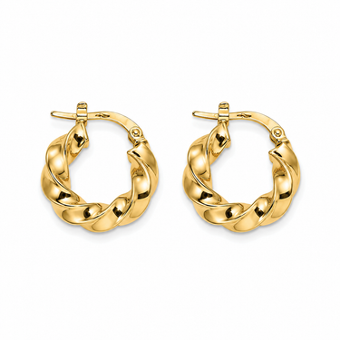 Orecchini in Oro Giallo 18Kt – Eleganti e Raffinati