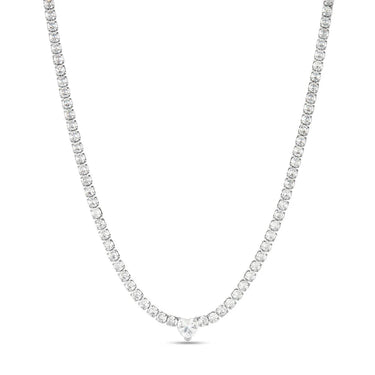 Collana Tennis Lady Chic Acciaio Cristallo Stroii 1685851