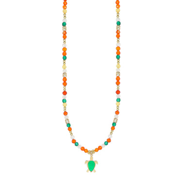 Collana Estiva Donna Con Ciondolo Tartaruga Nivy CARP1169#G