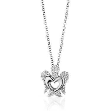 Collana con Angelo in Argento GIA319B