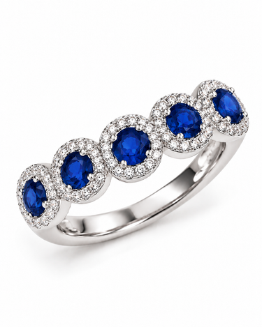 Anello Regolabile In Argento 925 Con Zirconi - Scegli Il Tuo Colore Preferito