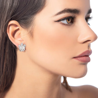 Orecchini con Angelo in Argento GIA332B