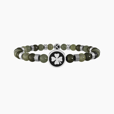 Bracciale Elastico Uomo Con Quadrifoglio Kidult 732070