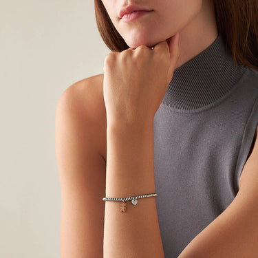 Bracciale Lady Chic Acciaio Bicolore Bianco / Rosa Cubic Zirconia 1688064