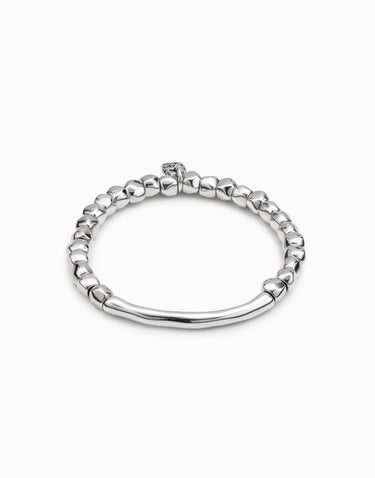 Bracciale Placcato Argento Sterling Con Elemento Tubolare PUL1208MTL0000M