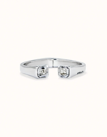 Bracciale Placcato Argento Sterling Con Cristallo Bianco PUL2485BLNMTL0M