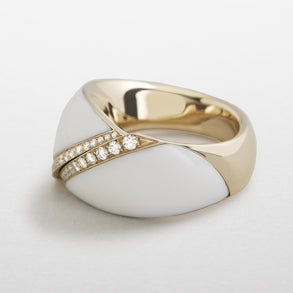 Anello In Oro Rosa, Kogolong e Diamanti AR16869A