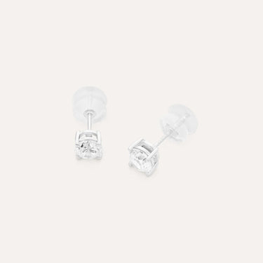 Orecchini Lobo Punto Luce Claire Oro Bianco Cubic Zirconia 1412169