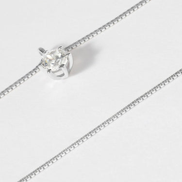 Collana Punto Luce Claire Oro Bianco Cubic Zirconia 1412186