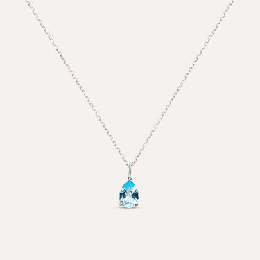 Collana Punto Luce Amélie Oro Bianco Topazio Stroili 1413217