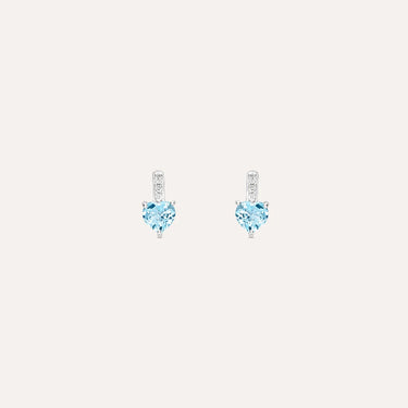 Orecchini Lobo Punto Luce Amélie Oro Bianco Topazio Cubic Zirconia Stroili 1413236