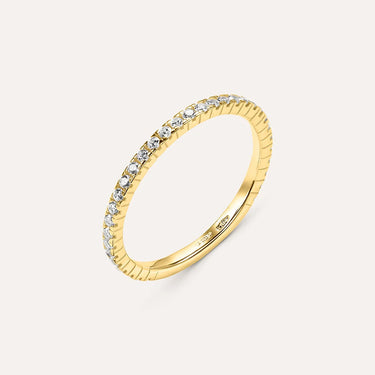 Anello Eternity Claire Oro Giallo Cubic Zirconia Stroili 1412132