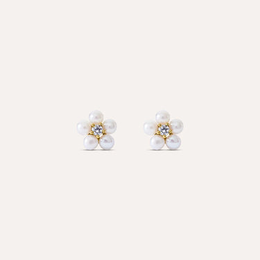 Orecchini Lobo Gabrielle Oro Giallo Perla D'Acqua Dolce Cubic Zirconia Stroili 1438014