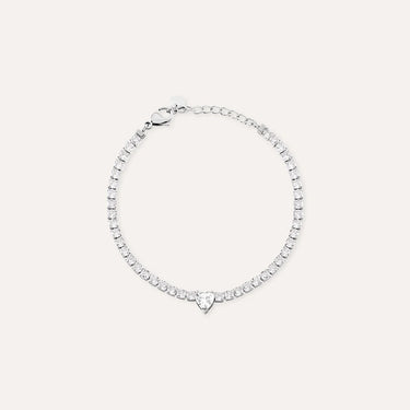 Bracciale Tennis Aura Acciaio Cristallo Stroili 1685843