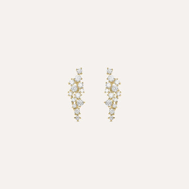 Orecchini Lobo Golden Dream Placcato Oro Giallo Cubic Zirconia Stroili 1697525