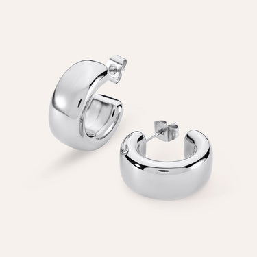 Orecchini A Cerchio Moonlight Acciaio Stroili 1699259