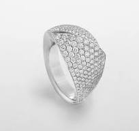 Anello In Oro Bianco e Diamanti AB16822