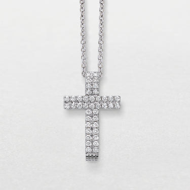 Girocollo In Oro Bianco e Diamanti Ct 0,23 GBX38703