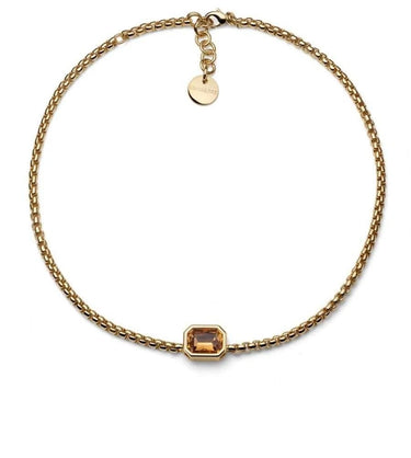 Collana Joya Cristallo Giallo Unoaerre 2828