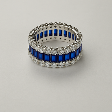 Anelli in Argento 925 con Pietre Colorate e Zirconi – Eleganza e Carisma Senza Tempo