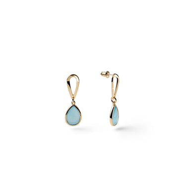 Orecchini Joya Goccia Azzurra Unoaerre 2841