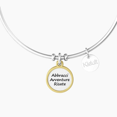 Bracciale Rigido Donna Con Ciondolo Tondo Amicizia Kidult 732159