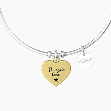 Bracciale Rigido Zia Con Ciondolo Cuore 732228