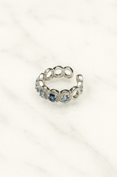💎 Anello Iceberg in Argento 925 Regolabile