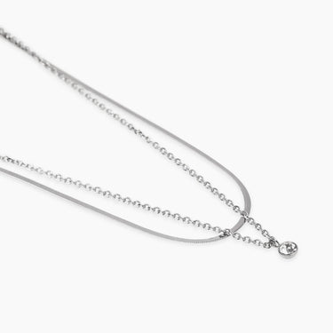 Girocollo Con Catene e Cristallo Kidult 851045