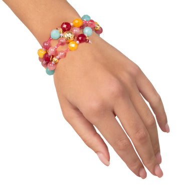 Bracciale Boho Con Pietre Naturali Sarena BARP0757#G
