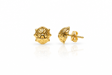 Orecchini Coccinella in Oro Giallo 18Kt