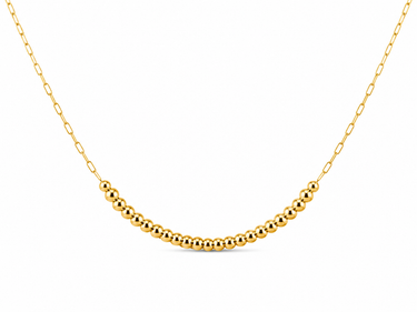 Collana in Oro Giallo 18Kt – Elegante e Luminosa