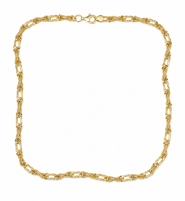 Collana Uomo in Oro Giallo 18Kt – Elegante e Raffinata