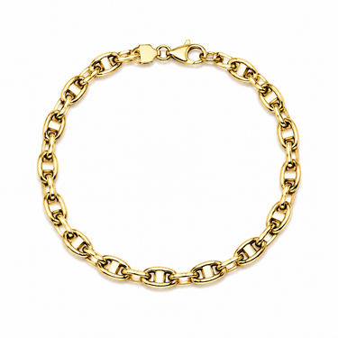 Bracciale da Uomo in Oro Giallo 18Kt – Elegante e Deciso