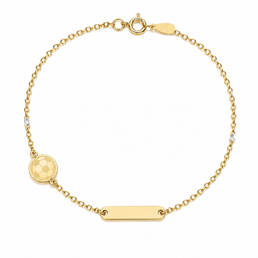 Bracciale Bimbo in Oro Giallo 18Kt – Delicato e Luminoso