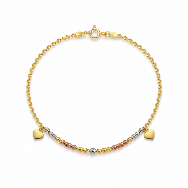 Bracciale Bicolore in Oro 18Kt – Elegante e Raffinato