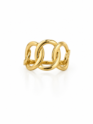 Anello in Oro Giallo 18Kt – Elegante e Raffinato